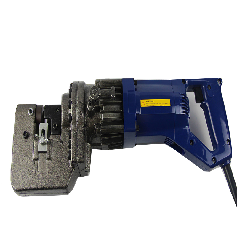 Electro-hydraulic portable punching machine for punching of various metal plates, high efficiency and simple operation