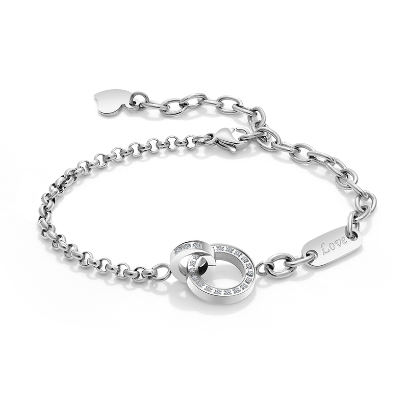 NAPOLN Trade Insurance Stainless Steel Bracelet