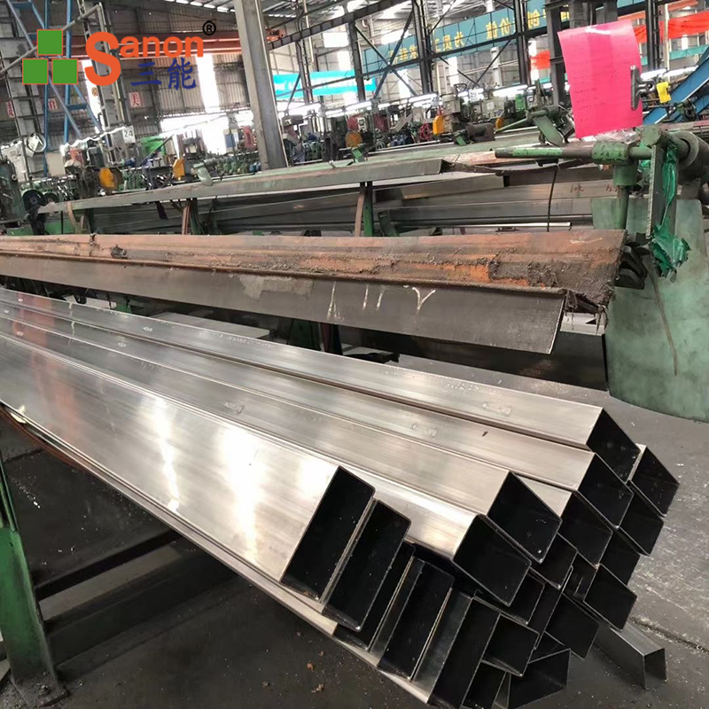 foshan factory Wardrobe Stand Stainless Steel Pipe Sus201 304 Material square TubeLow Price And High Quality