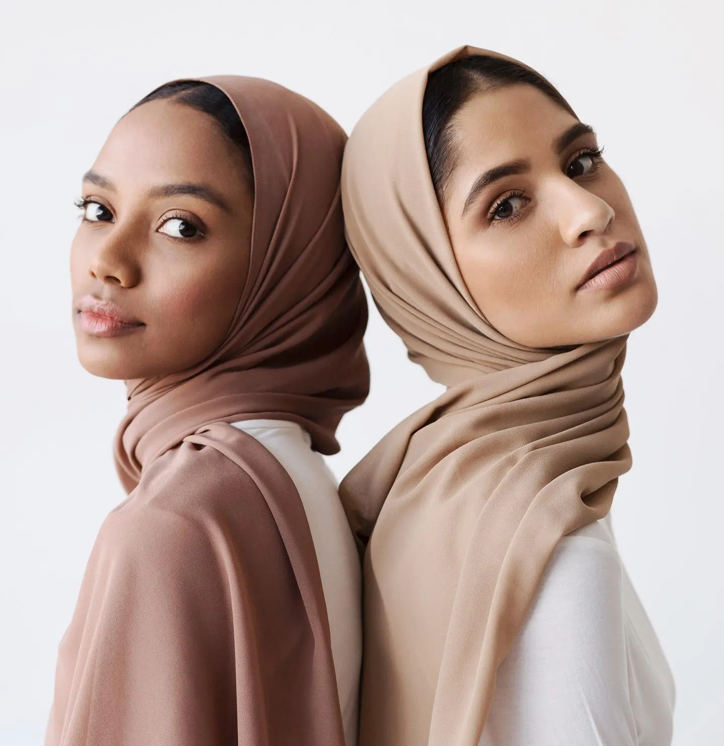 Wholesale Smooth Soft Scarves Light Weight Casual Veil Muslim Women Premium Chiffon Hijab