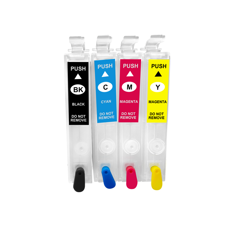 Ocbestjet 212 212XL Refill Ink Cartridges With Chip For Epson XP-4100 XP-4105 WF-2830 WF-2850 Printers