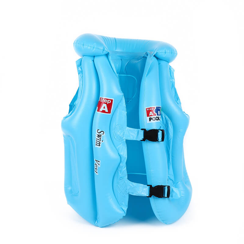 Safety pvc inflatable Children swim vest, inflatable life-saving jacket water float swim vest