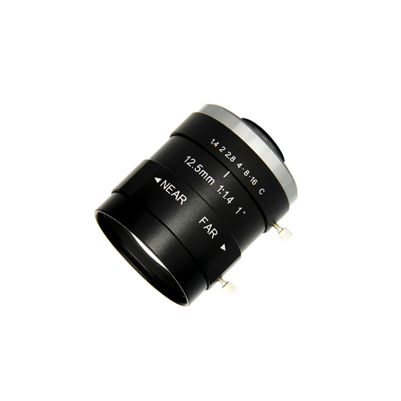 Professional 5MP 12.5 16 25 35 50 75mm 1" F1.4 Manual C-Mount Machine Vision FA camera Lens