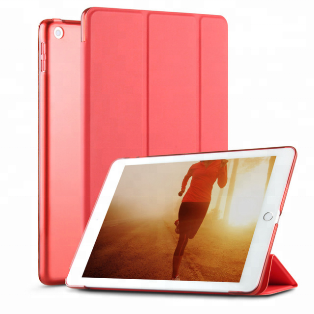 Оптовая Продажа Ультратонкий чехол-накладка из ТПУ с Slim Fit, складываются в три раза Подставка для ipad mini 1/2/3/4 чехол с логотипом