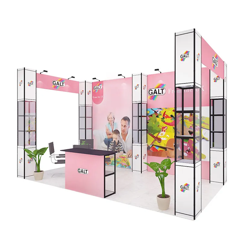 3*6 Trade Show Expo Display Aluminum Exhibition Tradeshow Booth Other Trade Show Equipment