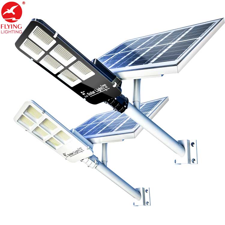Flyinglighting Прямая продажа с завода, высокий люмен, наружный Ip65 100 Вт 150 Вт 200 Вт 250 Вт 300 Вт светодиодный солнечный уличный фонарь