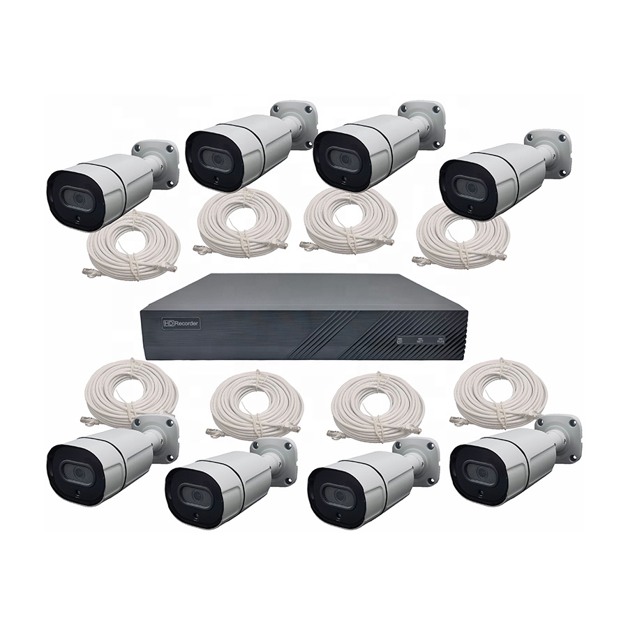 Комплект сетевого видеорегистратора H.265 8CH(5MP/CH) PoE
