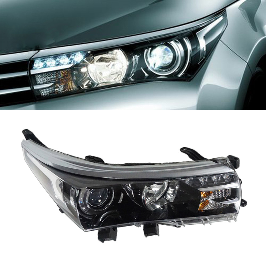 Дневные ходовые огни, светодиодная фара высокой конфигурации, фара Corolla для Toyota Corolla 2014