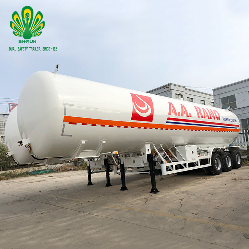 LPG tanker trailer gas LPG tanker semi trailer for sale
