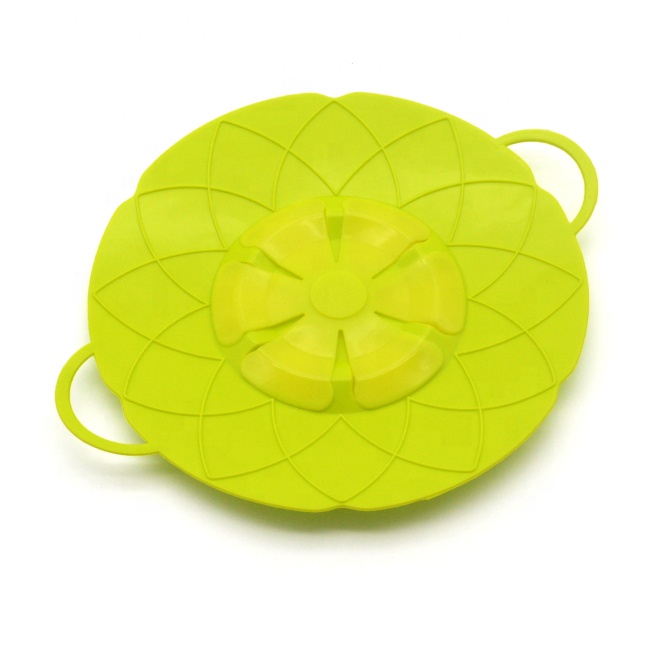 Dia.25cm Non-slip для крышек кастрюль силиконовая чашка непроливайка