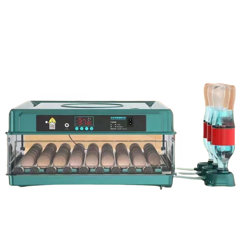 High-Precision Automatic Chicken Incubator and Hatcher - Easy-to-Use Plastic Brooder for Farm Use