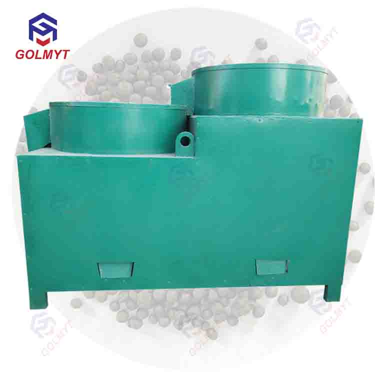 Npk Granular Double Roller Pelleting Machine Chicken Manure Shiny Granule Fertilizer Making Machine
