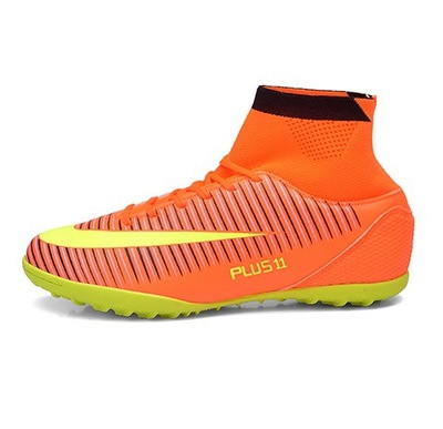 Promotional various good quality large size broken nail large size football shoes