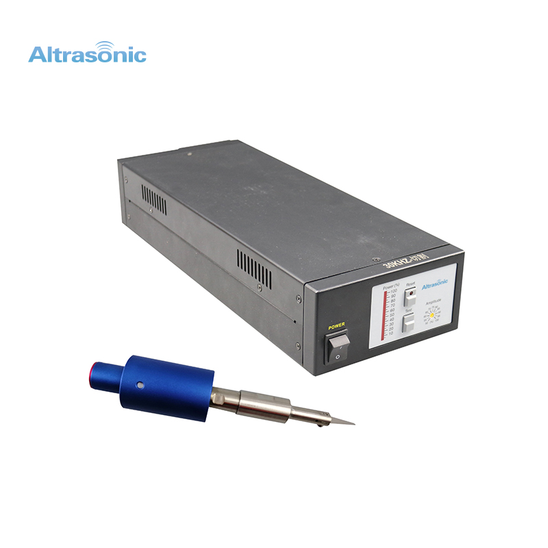 220V / 110V 30khz 500w ультразвуковая машина для резки ткани/резины