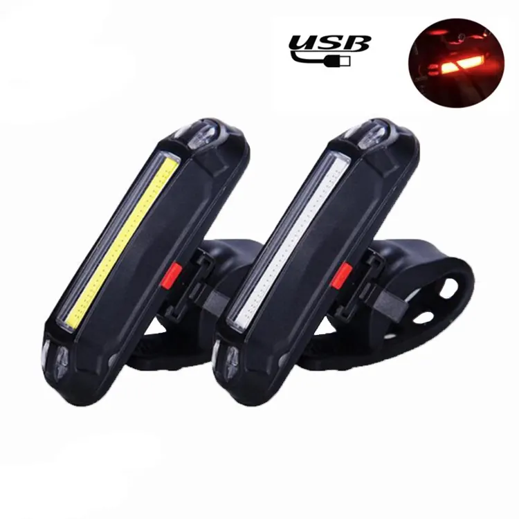 USB Rechargeable Bike Rear Light LED Safety Bicycle Taillight Ultra Bright Waterproof Bicycle Tail Light