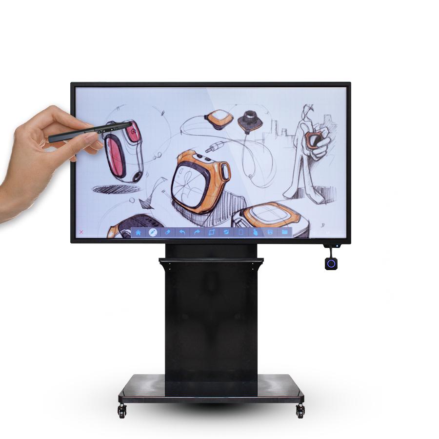65 дюймов ЖК-дисплей 4K экран все в одном ПК настольный компьютер digital signage Android Windows10 smart touch доски для конференц-зала