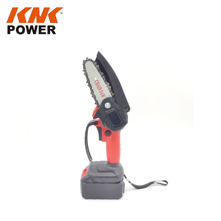 chainsaw battery powered rechargeable mini 4 Inch portable lithium cordless electric chainsaw