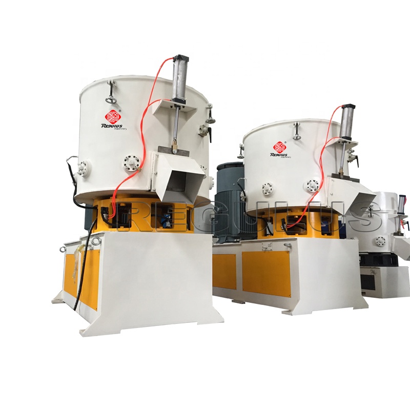 Plastic recycling densifier agglomerator film agglomeration machine 1000 kg/hr output