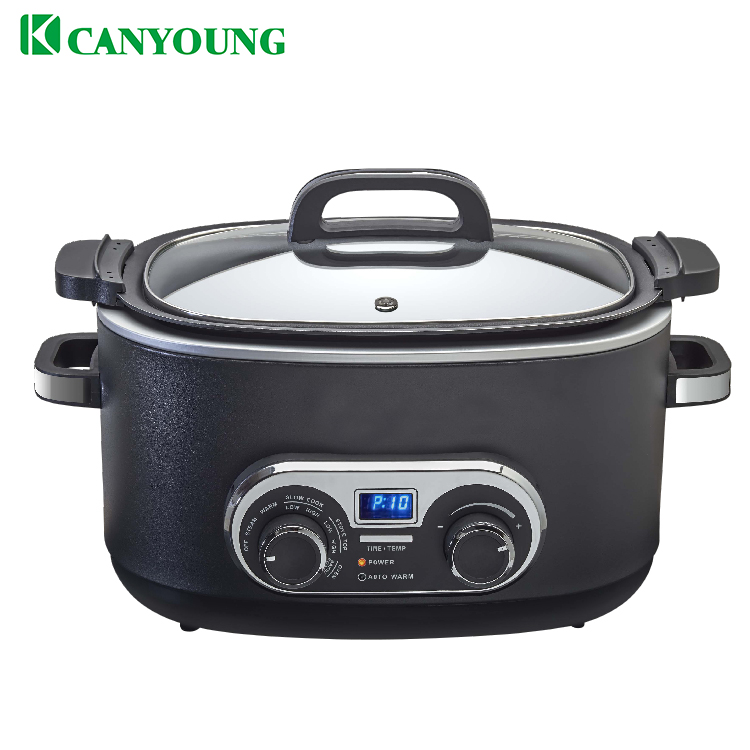 2020 Hot Sale High quality 6L Multi Function Slow cooker sous vide cooker rice cooker air fryer