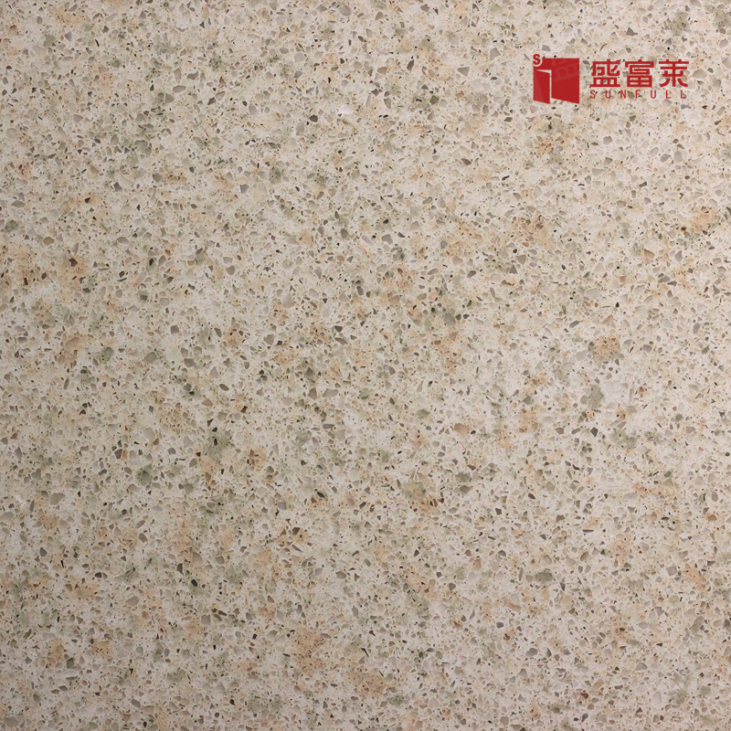 China factory custom artificial white quartz stone slab