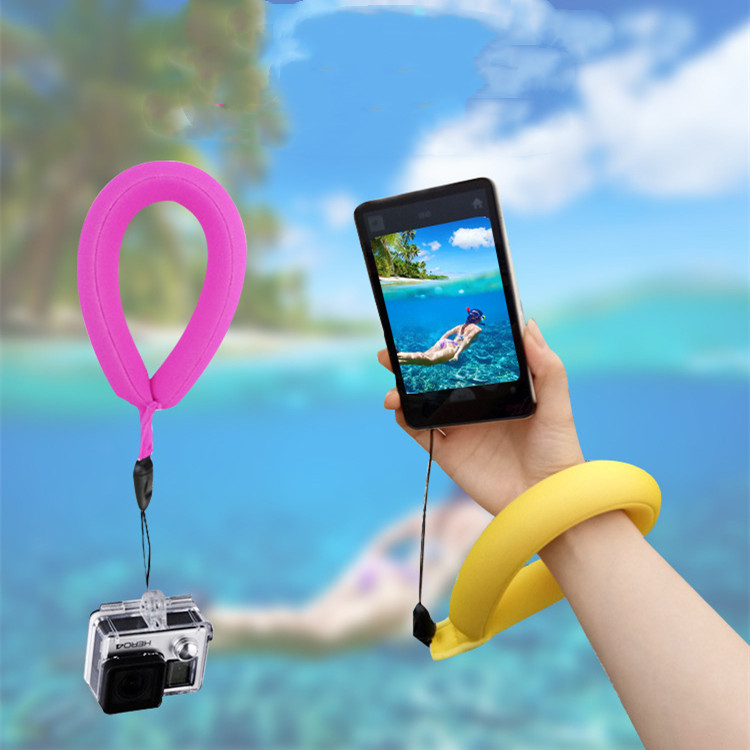Good Quality Diving Universal Foam Floating Wristband Hand Grip Strap Waterproof Camera Float Strap