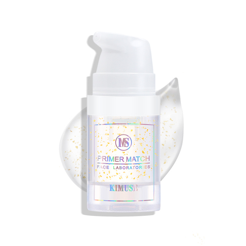 Private label Moisturizing anti-aging 24k gold oil control face primer makeup