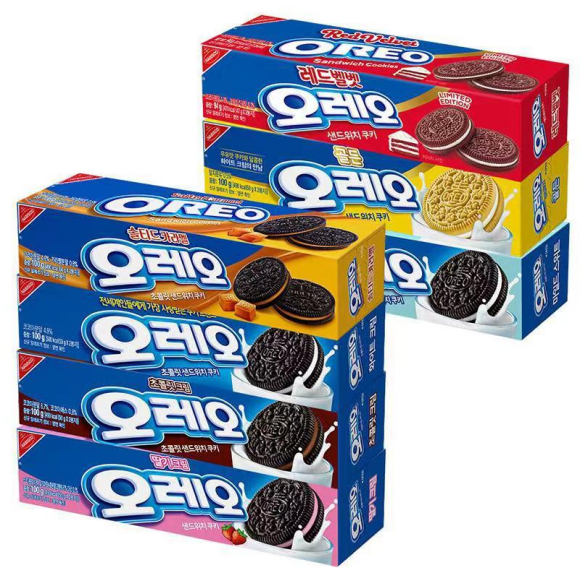 Korean Oreoo Biscuits 80&100g Casual Snacks Exotic Snacks