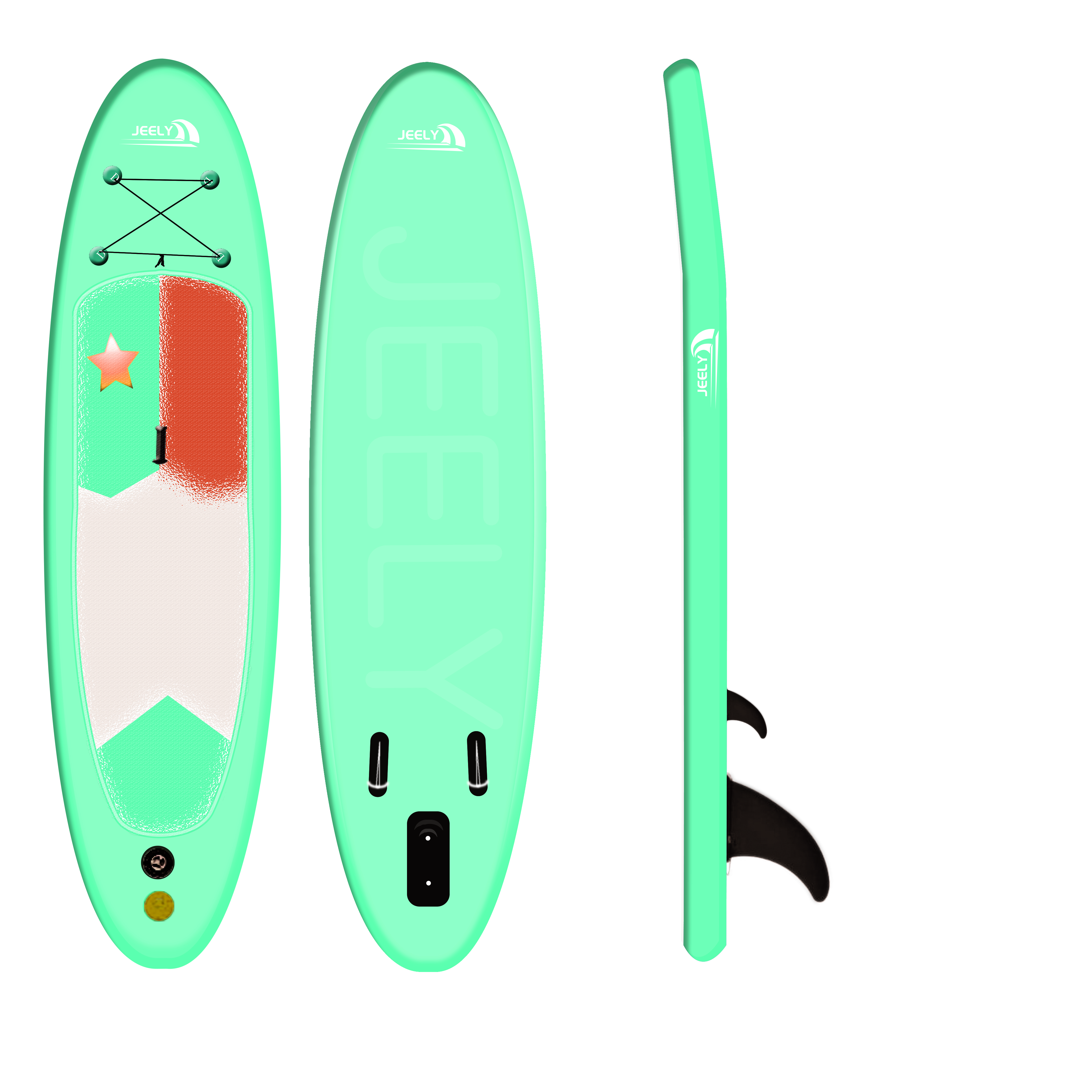 Jeely PVC SUP Board Inflatable Stand Up Paddle Board