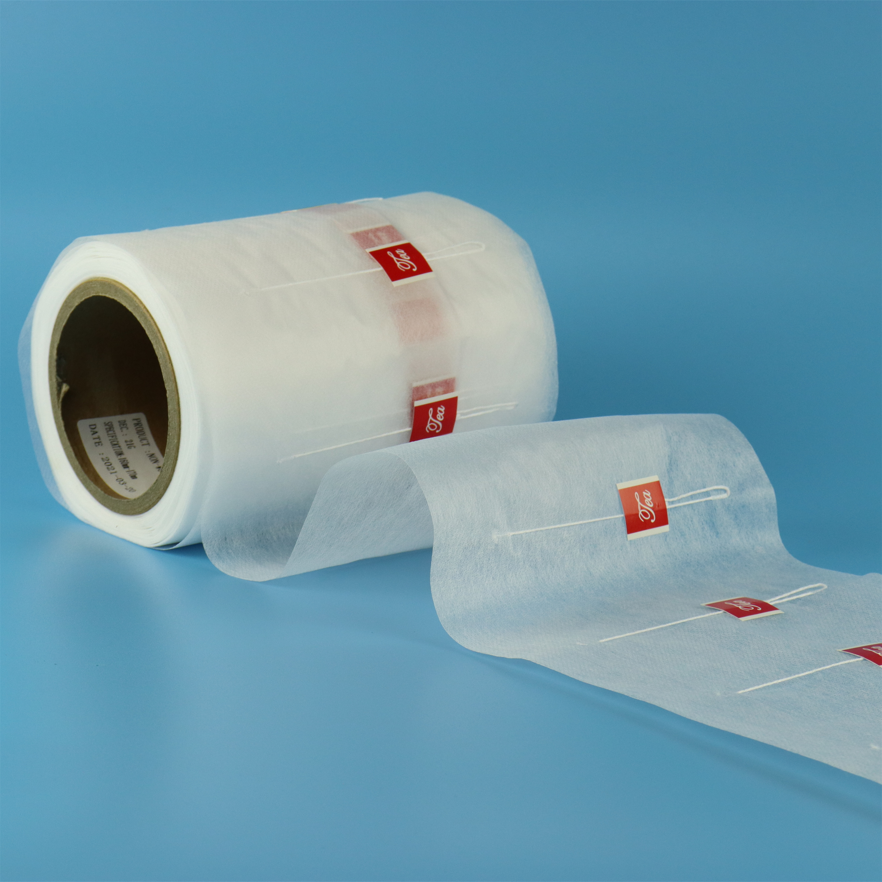 Factory Direct JAPAN EUS 21g Non-Woven Filters Plain Rolling Paper Empty Tea Bags With Tag