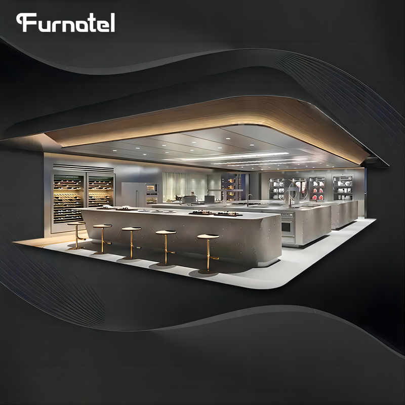 Full Set Industrial Fast Food Restaurant Hotel Kitchen Furniture Restaurant Design Catering Equipment for Commercial