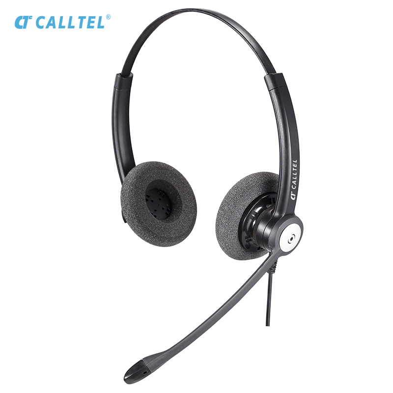 Телефонные наушники Wideband усиливает для Call Center Rj гарнитура