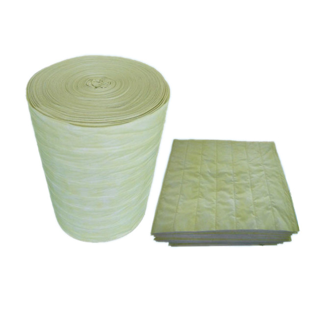 F8 Synthetic Pocket Air Filter Media For Bag Filter Dust Collector