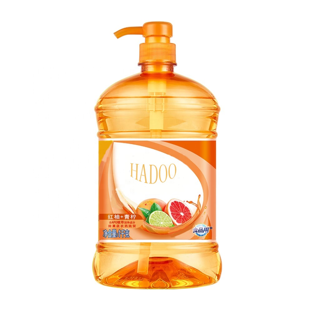Dishwashing Liquid with Lime and Lemon Detergent Cleaner for multipurpose OEM Dish Wash Soap Liquid