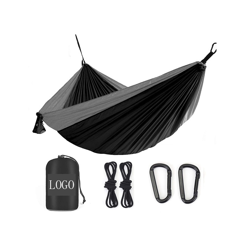 WINPOLAR 2021Custom Logo Super Large Relaxing Double Travel Nylon Parachute easy setup hammock tent