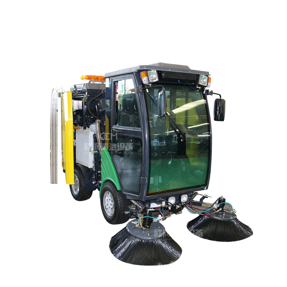 5021 road sweeping truck heavy duty floor cleaning equipment diesel road sweeper
