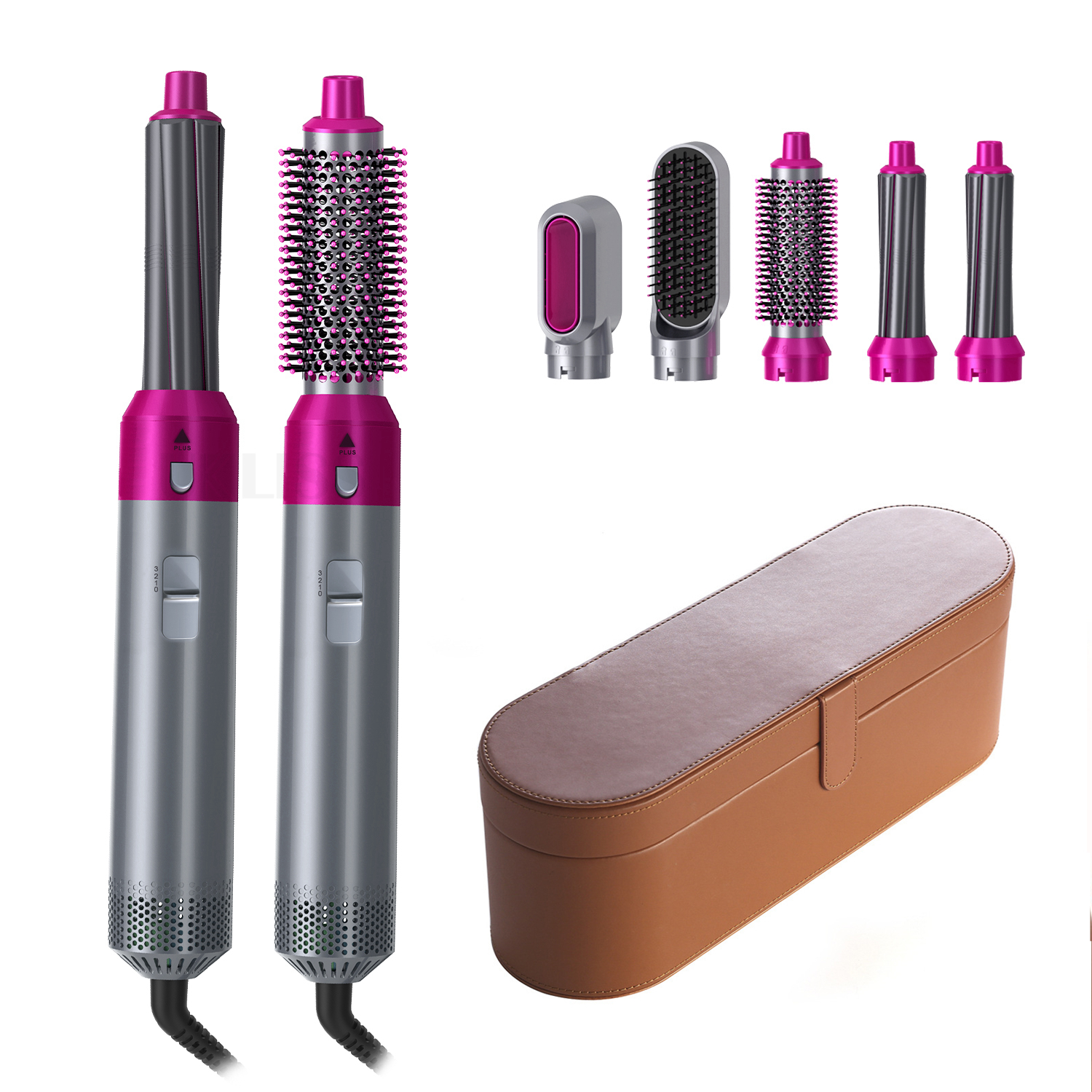 Оптовая продажа Air Wrap Styler 5 в 1 объемный одношаговый фен для волос щетка горячего воздуха Профессиональный Выпрямитель для волос бигуди Инструменты для укладки