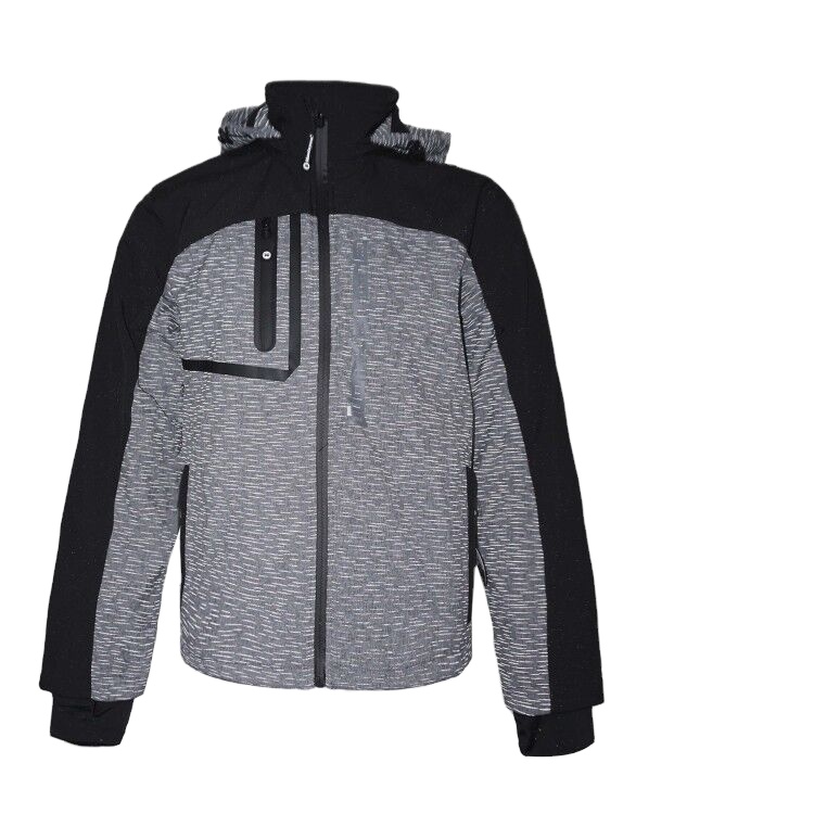 New Softshell Men Jacket Custom Design Winter Work Wear Men's Windproof Waterproof Fleece Lined Zip Up Soft Shell Jacket