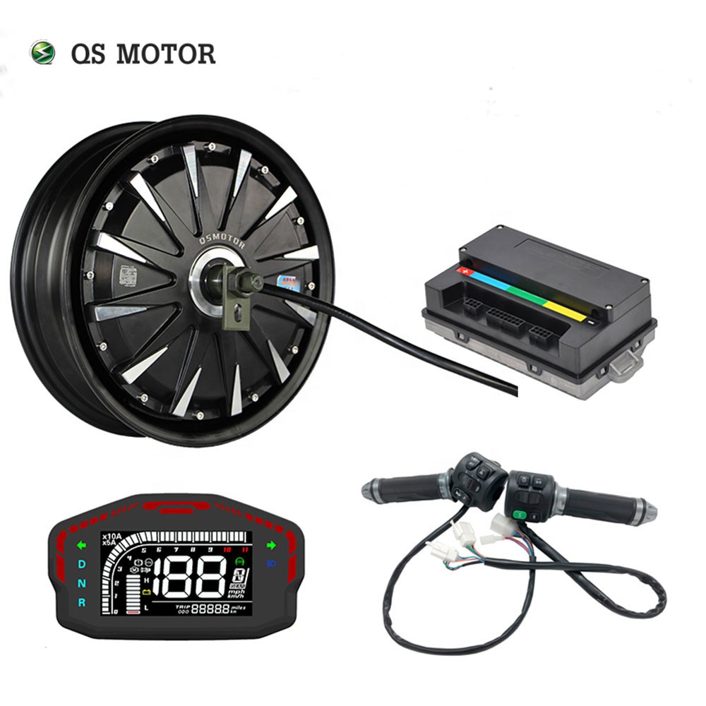 Комплект двигателя для электроскутера QS Motor12 * 3,5 дюйма, 1500 Вт, 48 В, 55kph, BLDC, с контроллером EM50SP