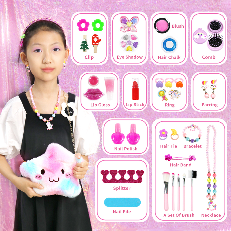 GP Children's Pretend Cosmetic Beauty Makeup Toys Set, Girls Princess Gift Fashion Toy Pretend Play advent calendar