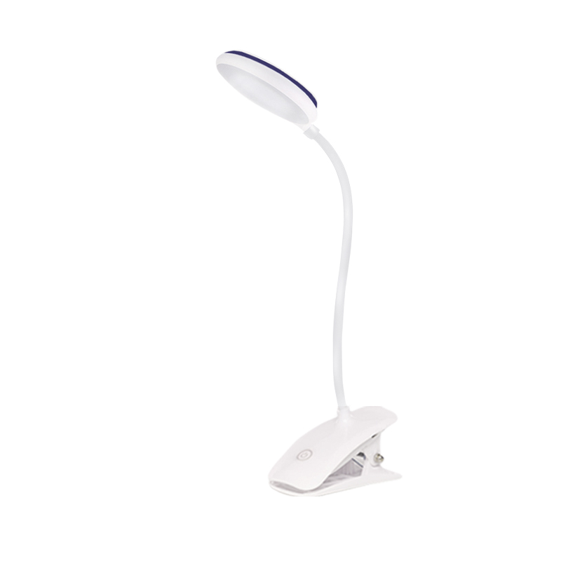 Hot sell flexible usb reading light clip on desk lamp dimmable led table lamp