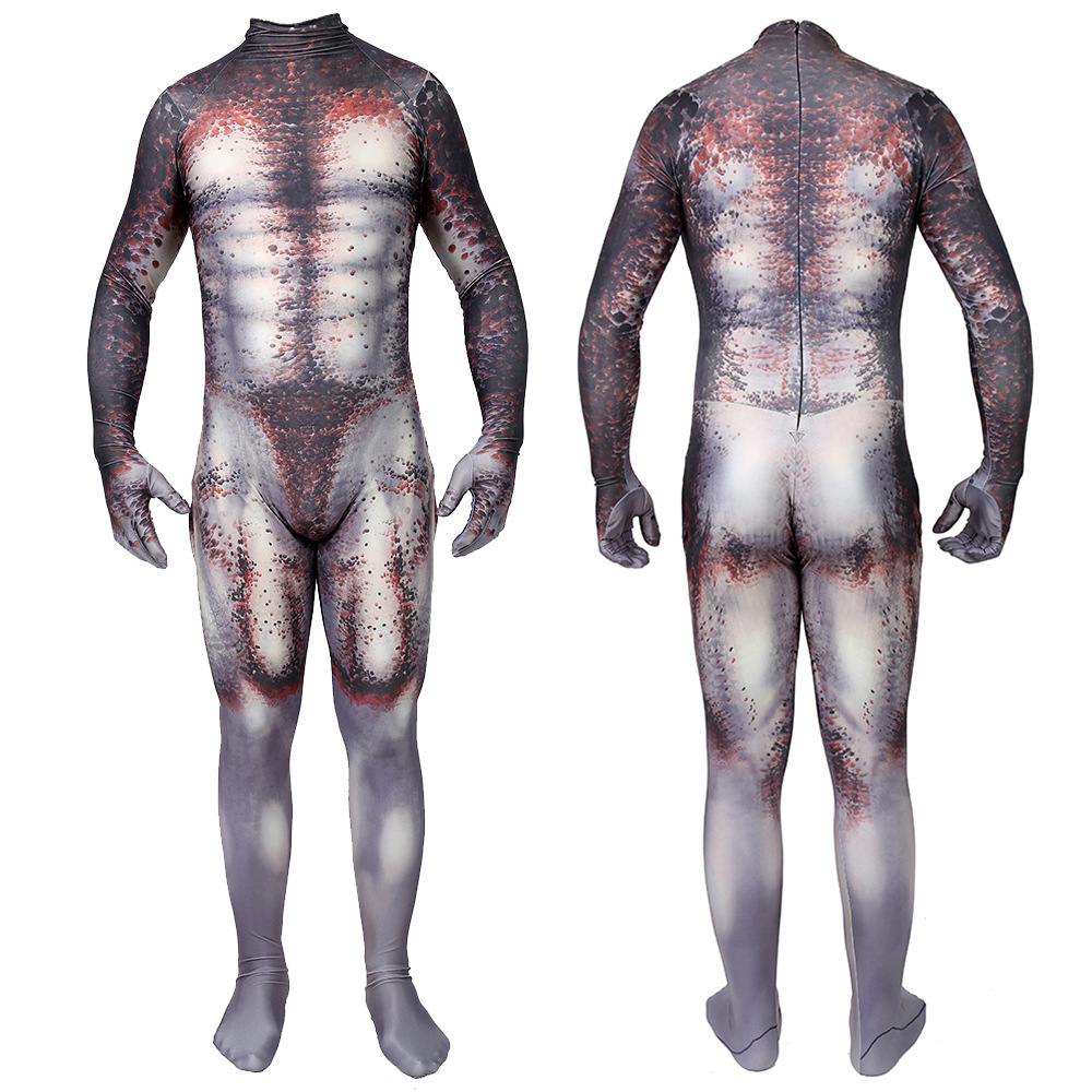 amazon top seller custom party city Predator game role-playing stage spandex skin racing tight costume cosplay Halloween suits