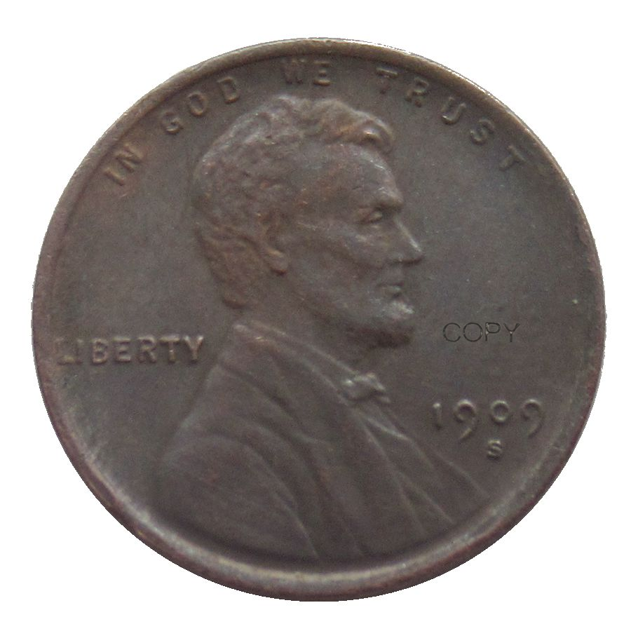Репродукция США маленькие центы 1909 P/S "VDB" на обратном Линкольн Пенни медь пользовательские металлические монеты