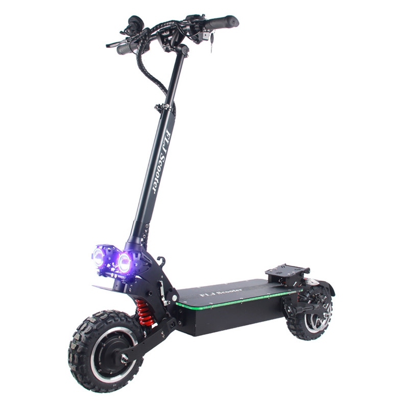 72V 7000W Powerful electric scooter 11" off road tire Speedbike/ FLJ 6000W E-scooter for 100-120Kms riding