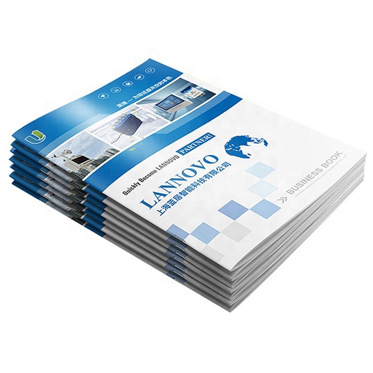 Custom Saddle Stitching Softcover Paper Product Catalog Printing