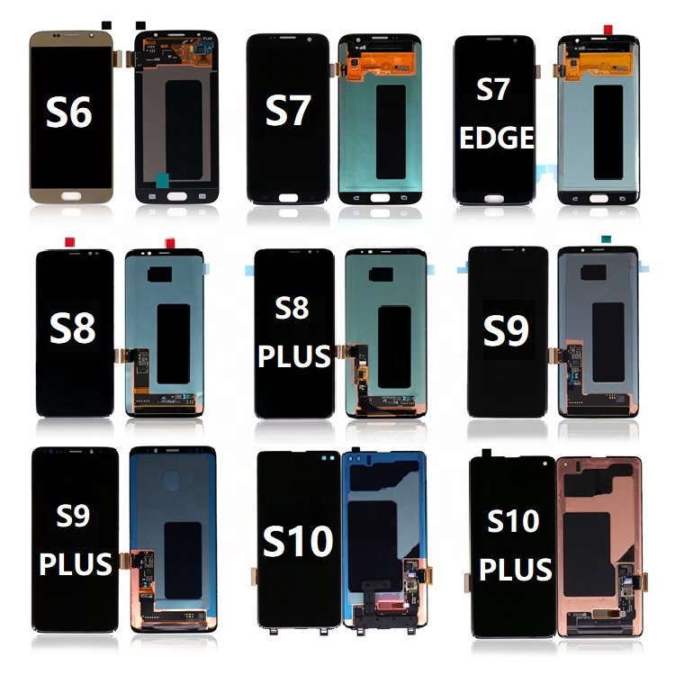 Сменный сенсорный ЖК-экран для Samsung Galaxy S3 S4 S5 S6 S7 Edge S8 S9 S10 S20 S21 S22 Plus Ultra S10e