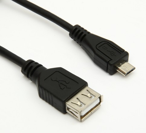 Высококачественный зарядный кабель micro usb OTG micro usb к AF