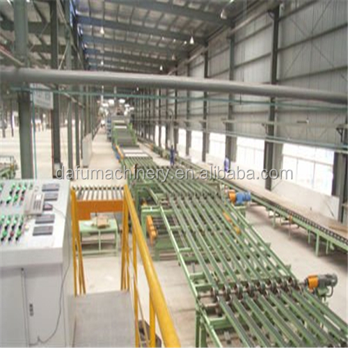 Full automatic cheaper gypsum board manufacturing process equipment