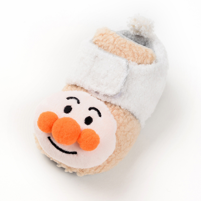 Apricot Anpanman Soft Sole Infant Boy Eur Baby Shoe Size Pre Walker Boots Coral Velvet Baby Boots
