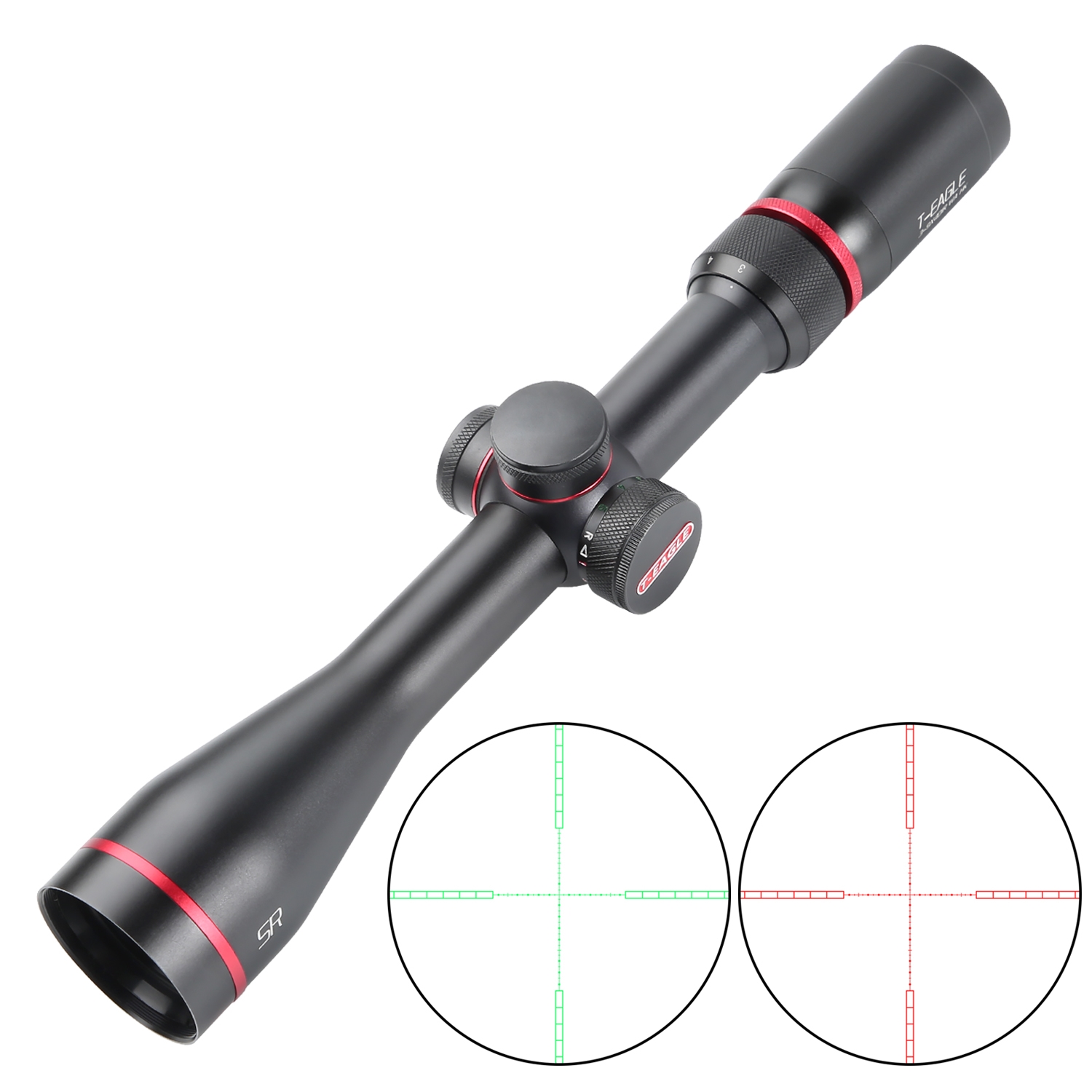 Оптовая продажа от производителя; T-EAGLE SR 3-9X40 ИК-Воздушный пистолет охотничий прицел ударопрочность съемки оптика Сфера