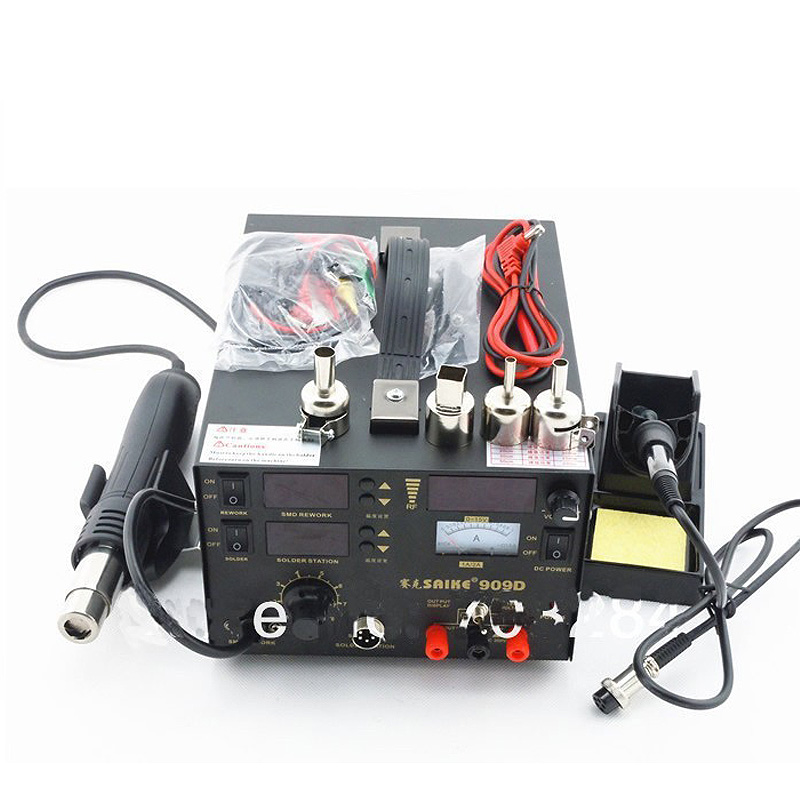 Ремонтная наладочная станция SAIKE 909D паяльная станция